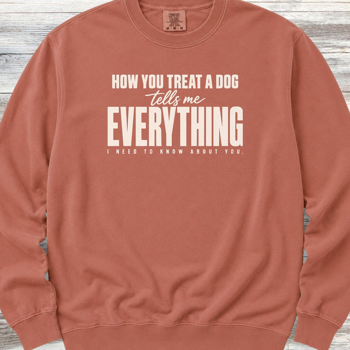 Everything Sweatshirt - Terracotta