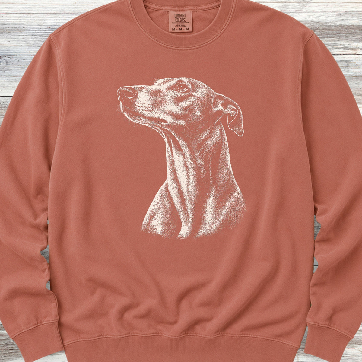 Greyhound Loyalty Sweatshirt - Terracotta