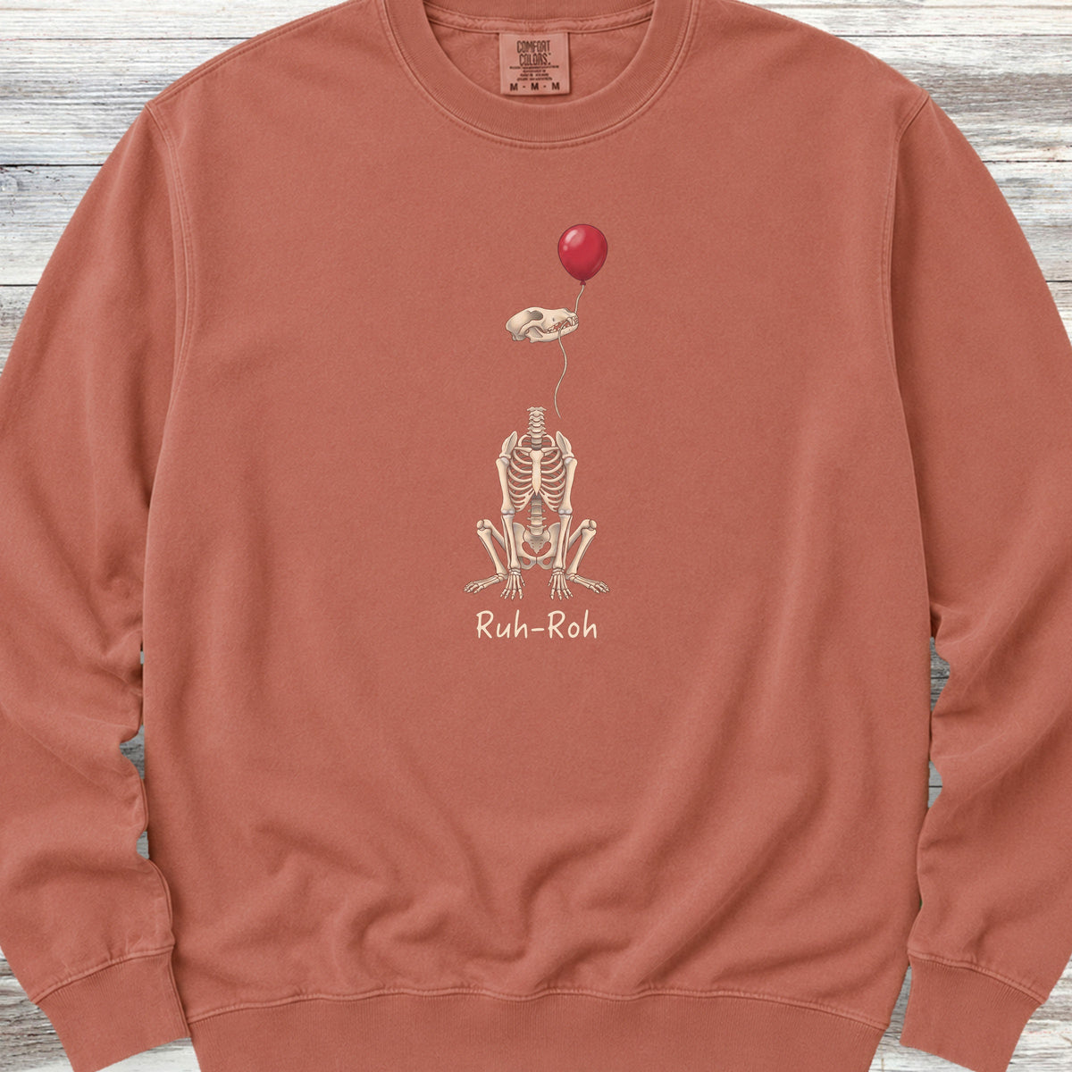 Ruh-Roh Sweatshirt - Terracotta