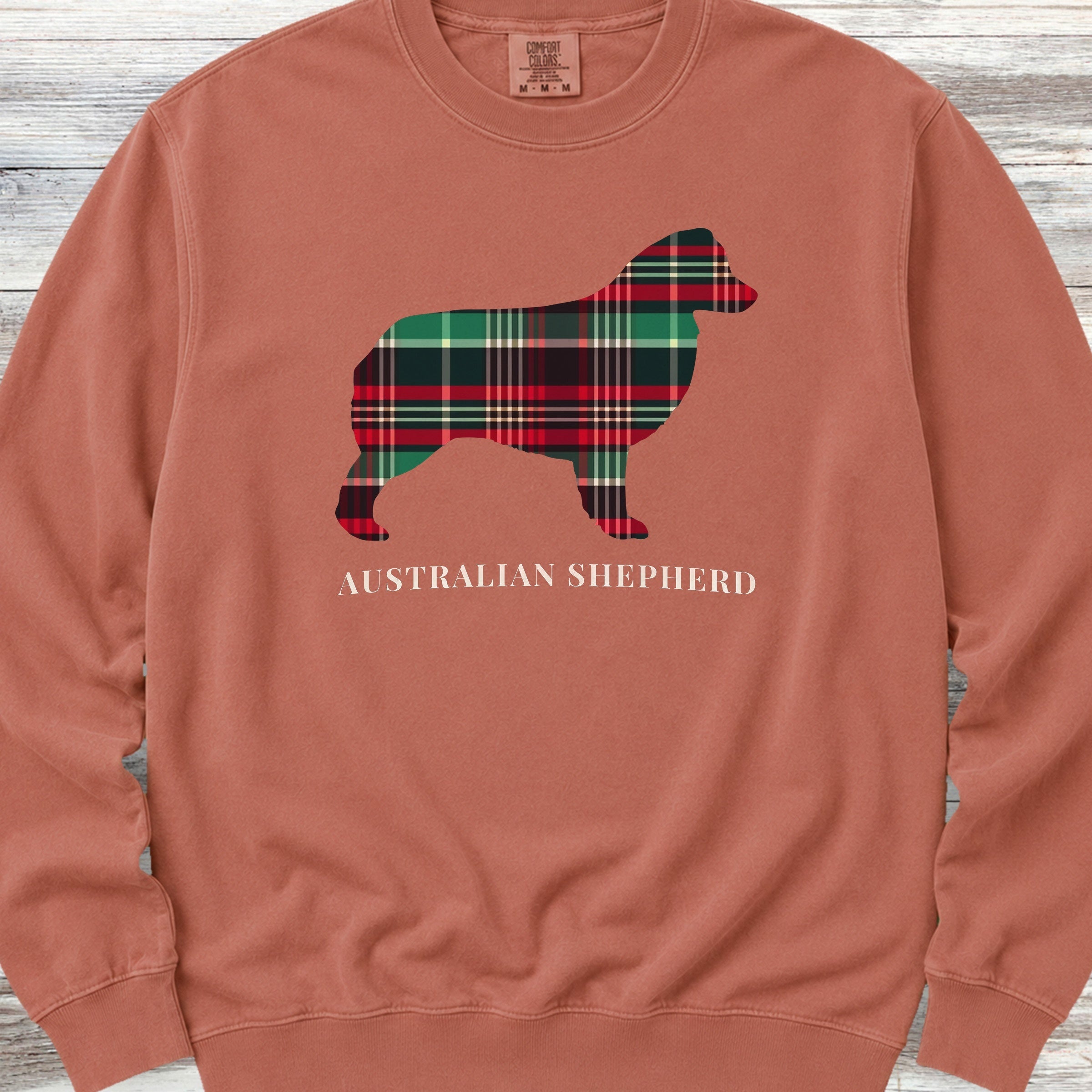 Australian Shepherd Winter 2025 Sweatshirt - Terracotta
