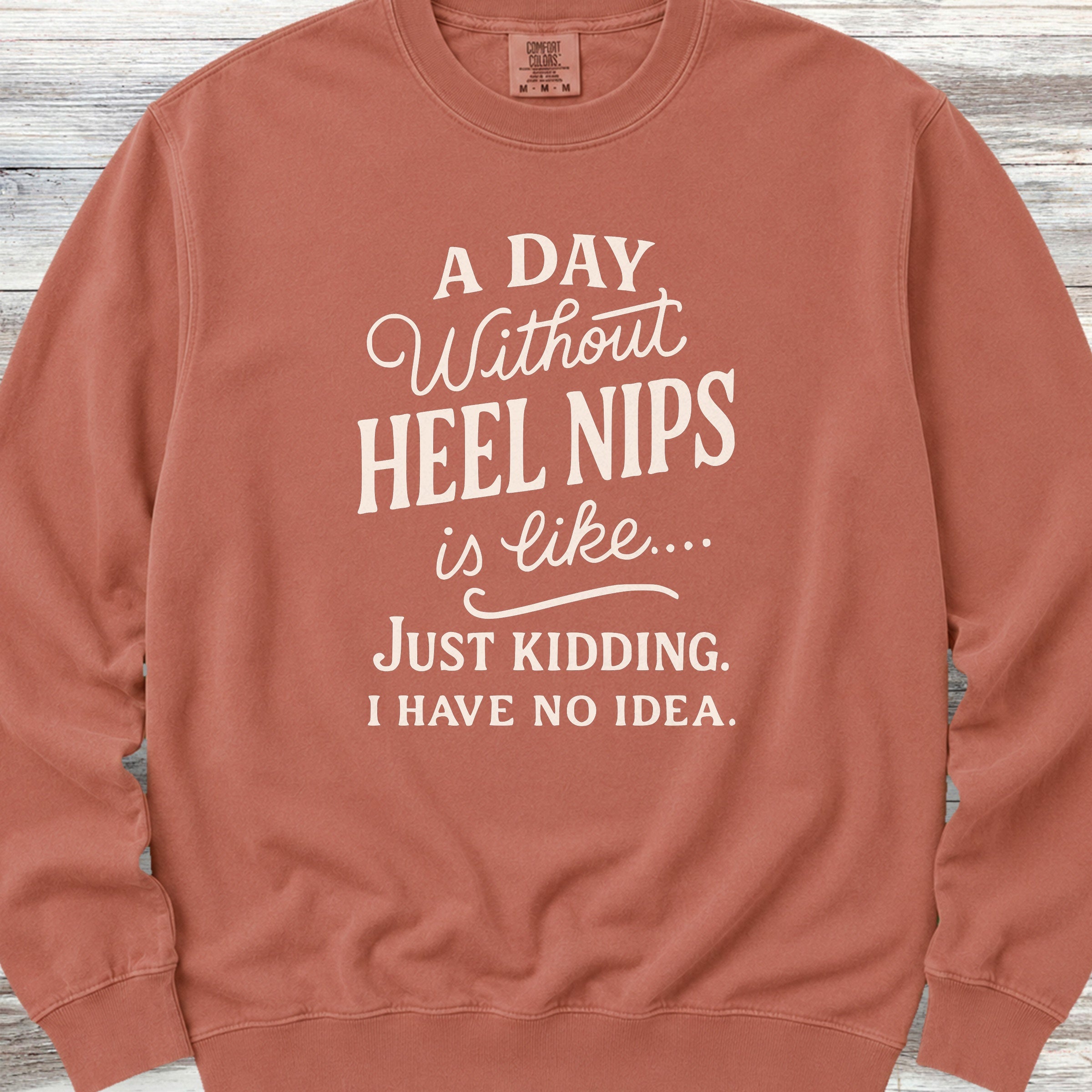 Australian Cattle Dog Days Sweatshirt - Terracotta