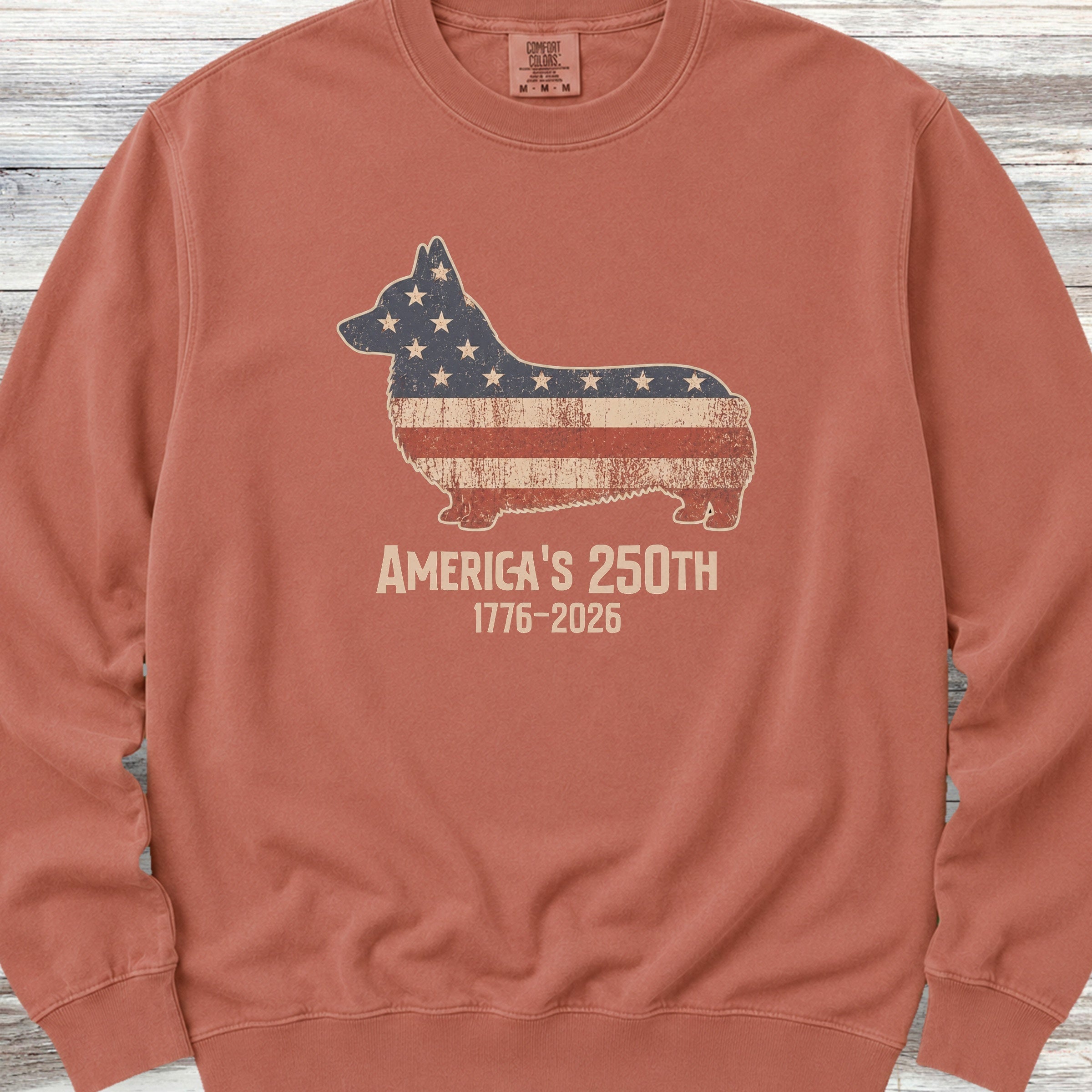 Corgi 250 Sweatshirt - Terracotta