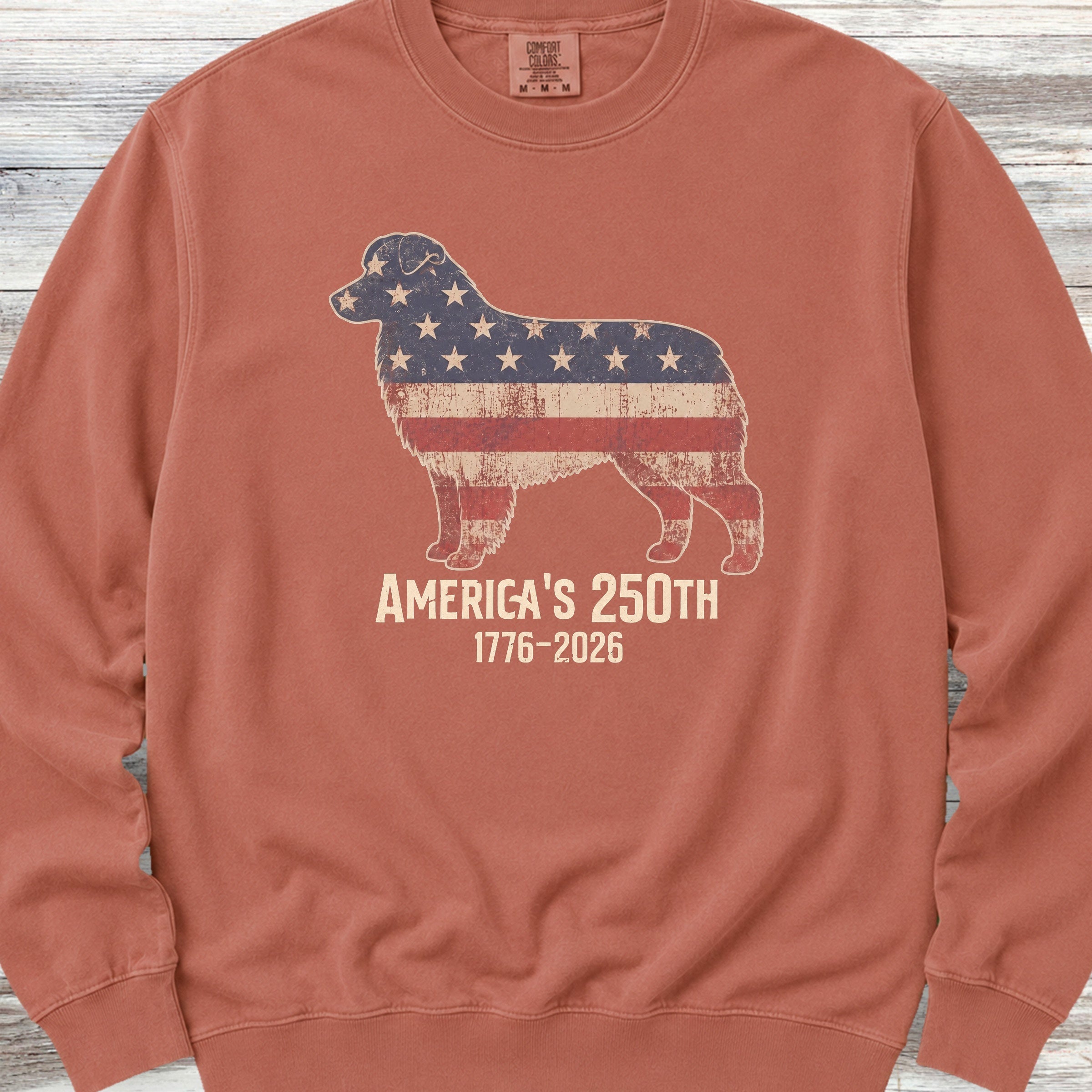 Australian Shepherd 250 Sweatshirt - Terracotta