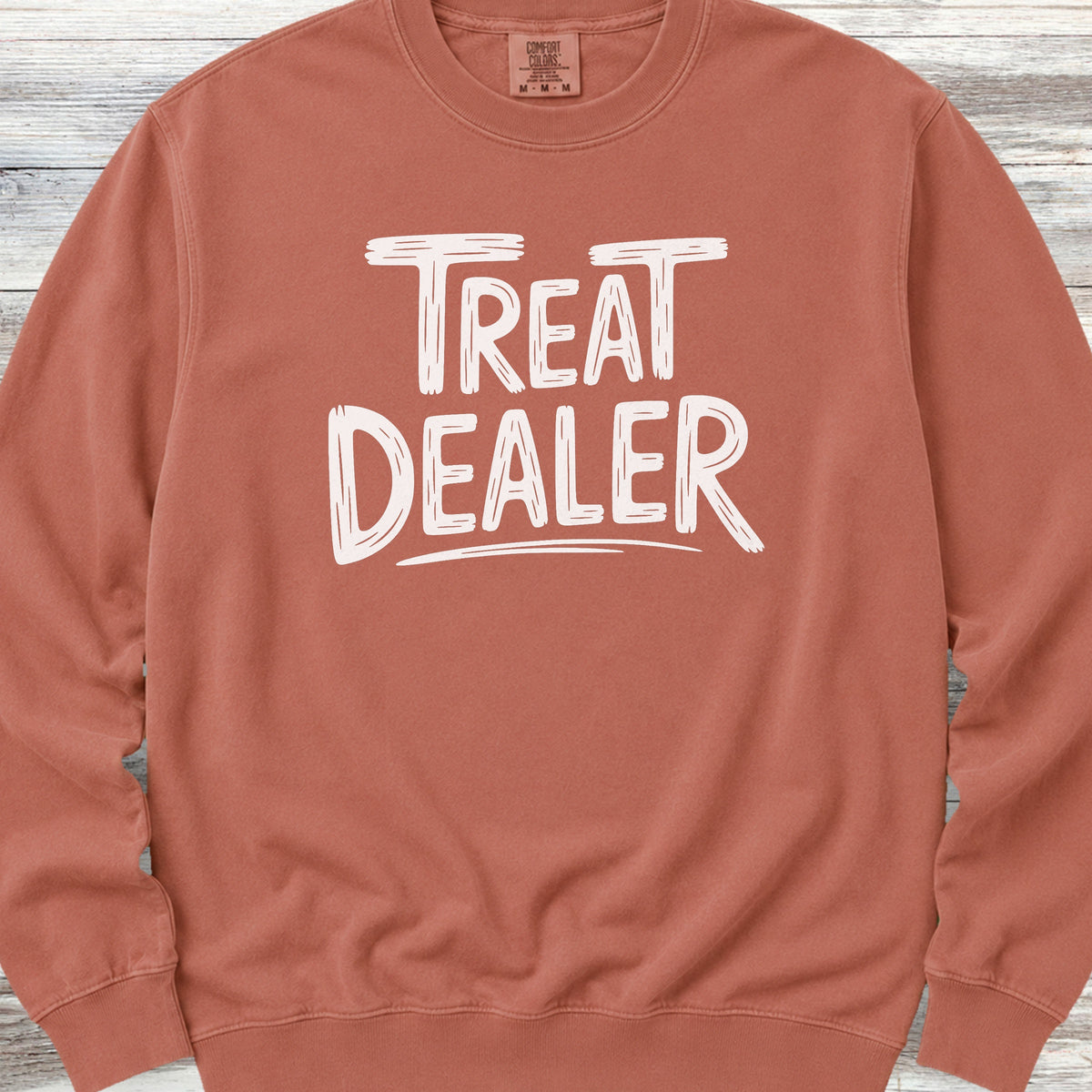 Treat Dealer Sweatshirt - Terracotta