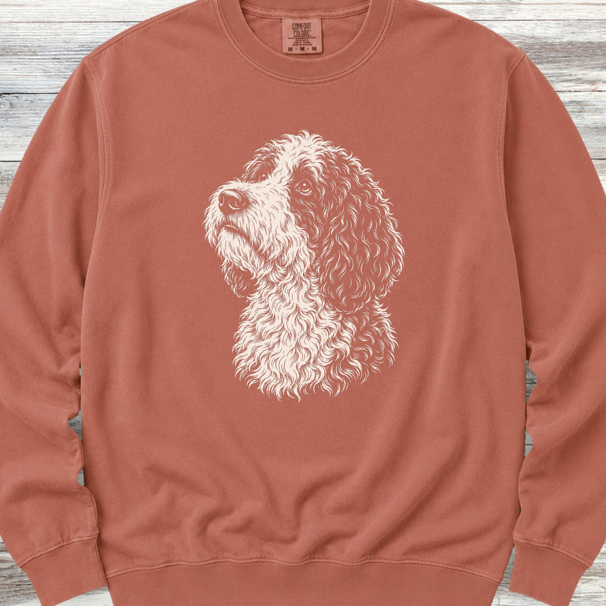 Sheepadoodle Loyalty Sweatshirt - Terracotta