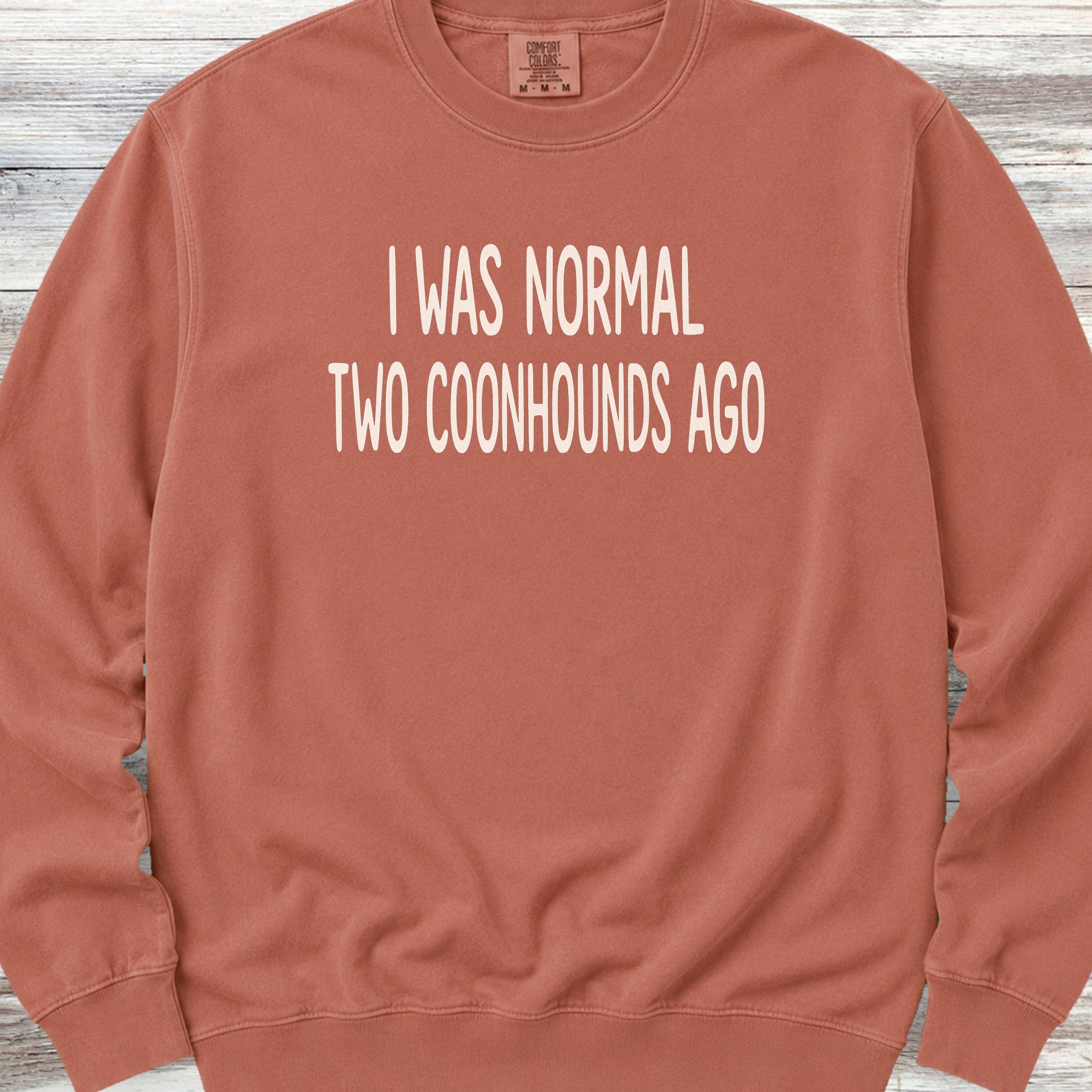 Coonhound Normal Sweatshirt - Terracotta