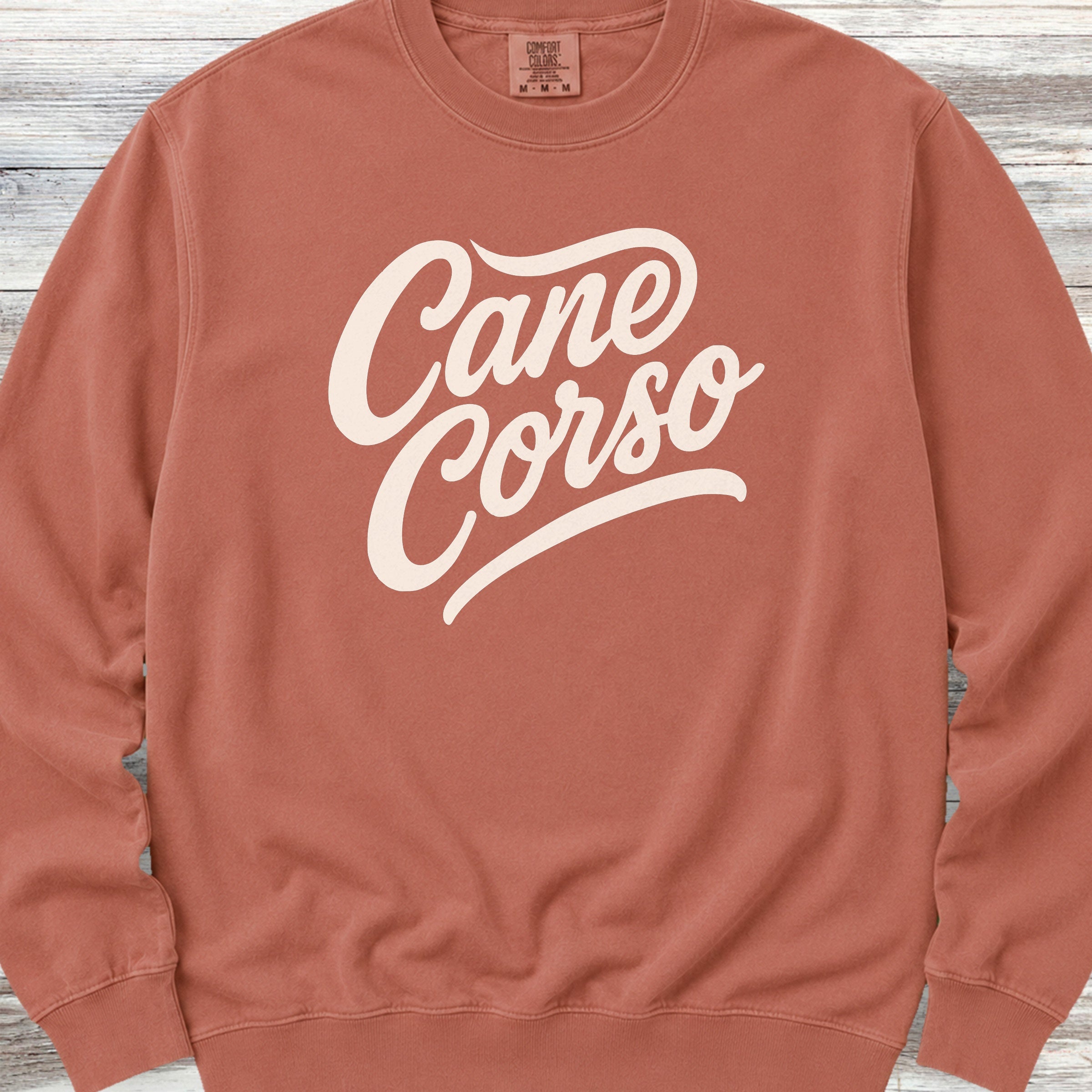 Cane Corso Team Sweatshirt - Terracotta