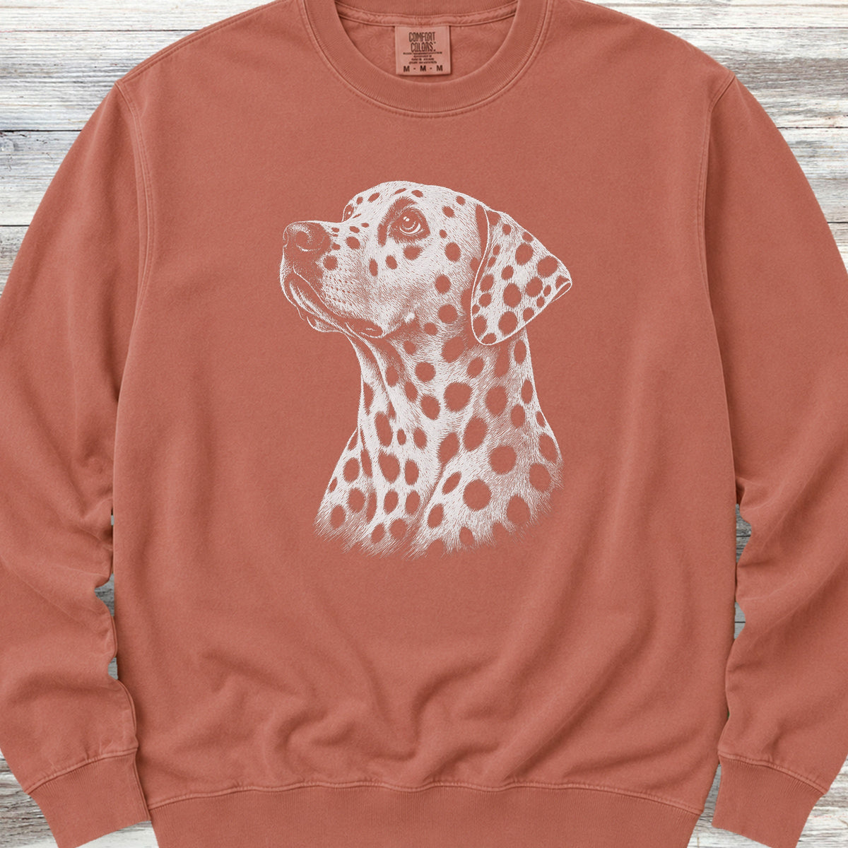 Dalmatian Loyalty Sweatshirt - Terracotta