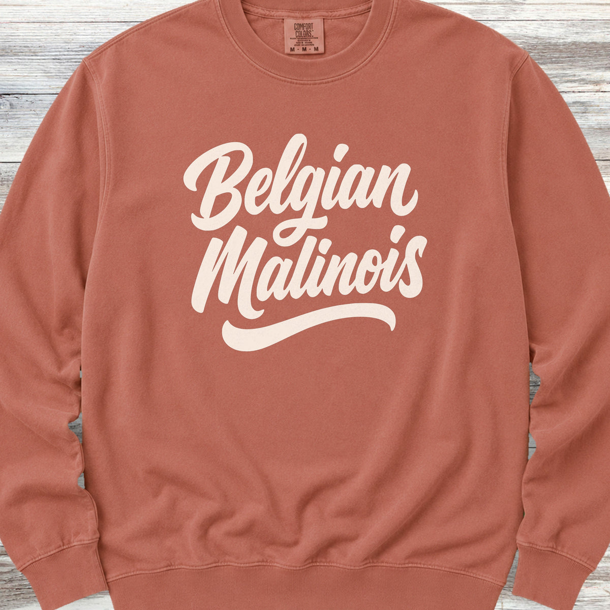 Belgian Malinois Team Sweatshirt - Terracotta