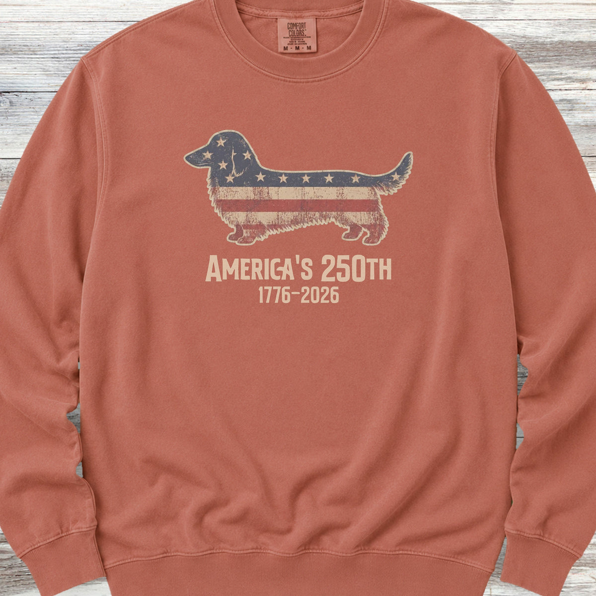 Dachshund 250 Sweatshirt - Terracotta