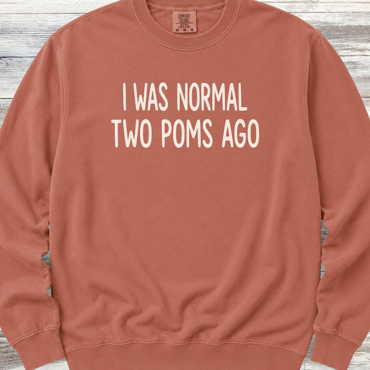 Pomeranian Normal Sweatshirt - Terracotta