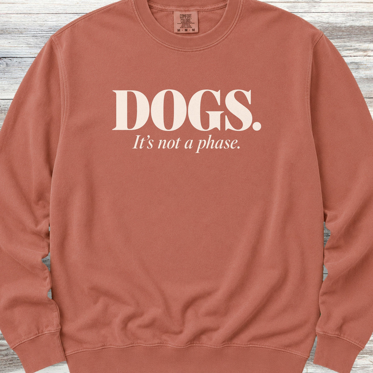 Not a Phase Sweatshirt - Terracotta