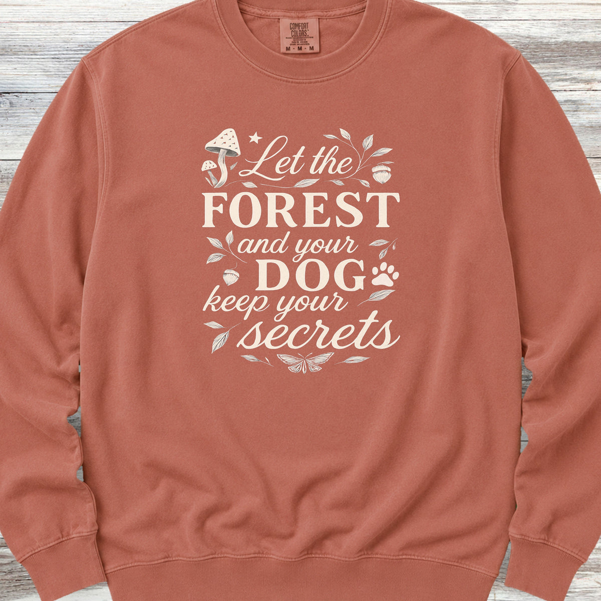 Secrets Sweatshirt - Terracotta