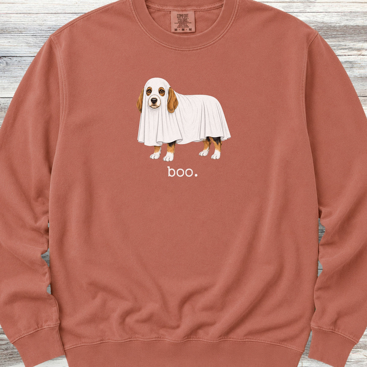 Beagle Boo Sweatshirt - Terracotta