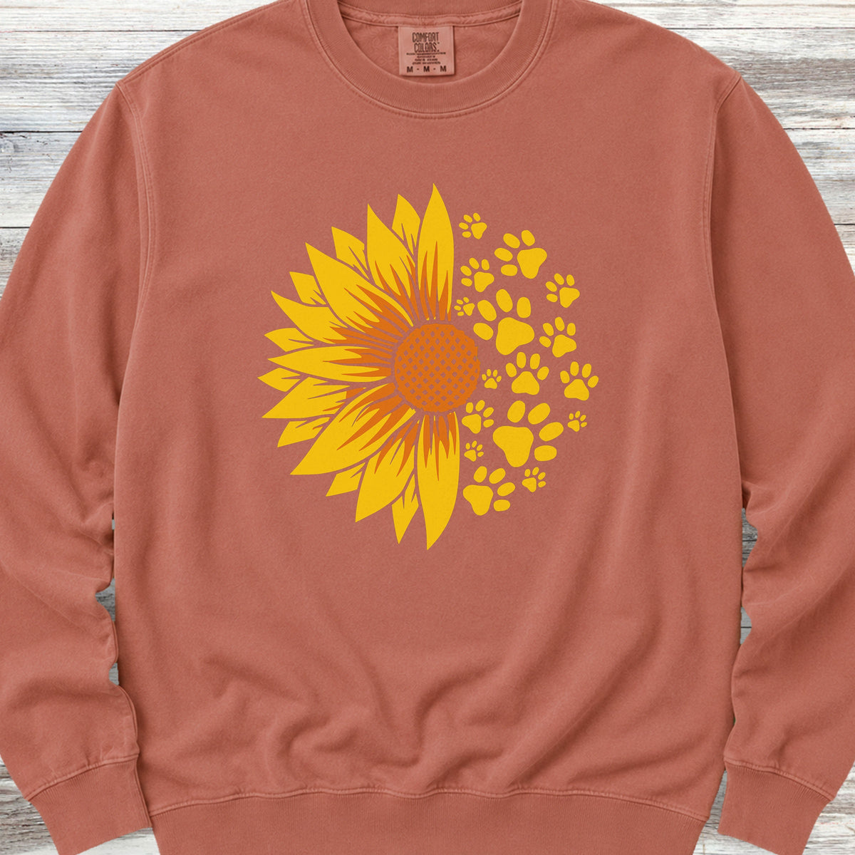 Sunflower Sweatshirt - Terracotta