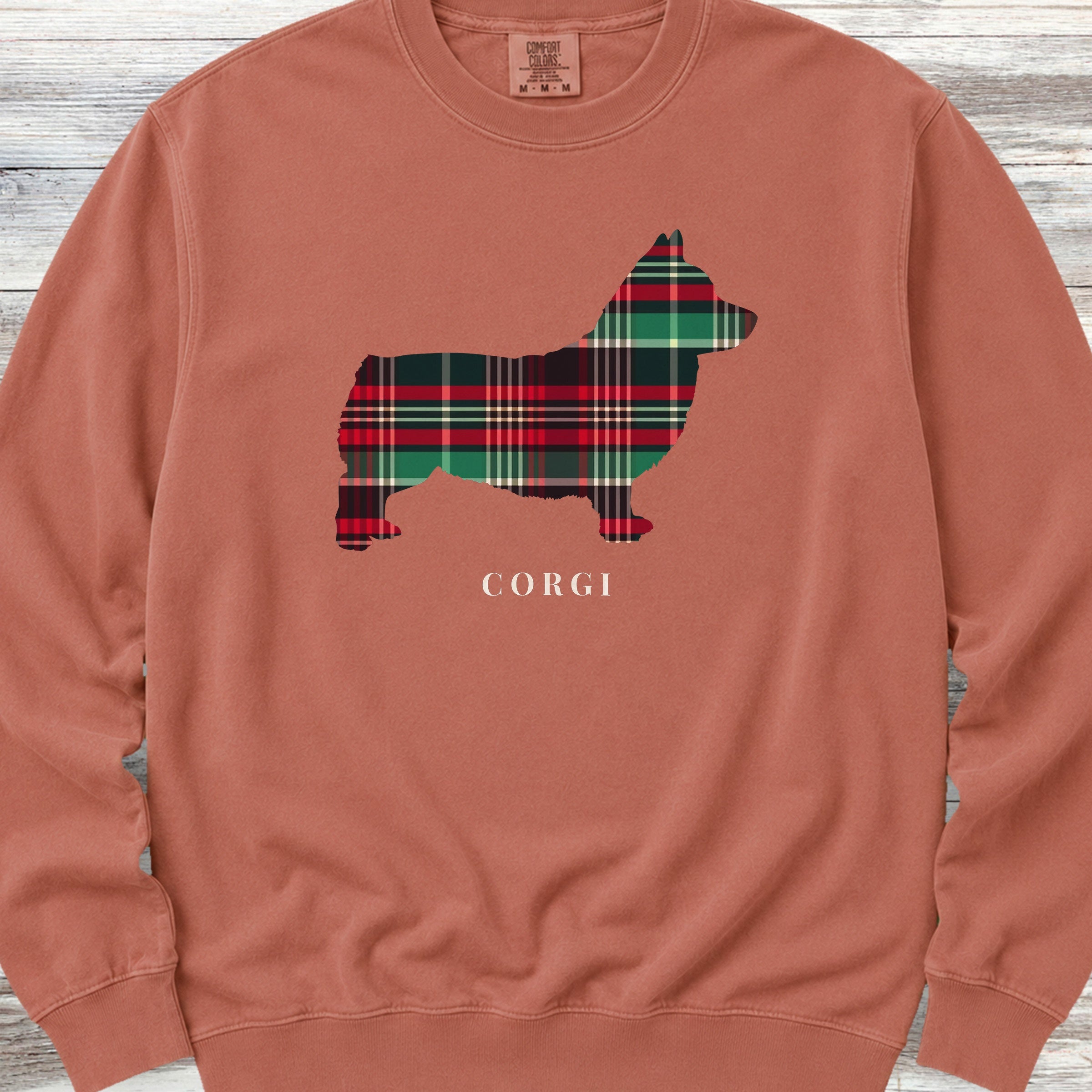 Corgi Winter 2025 Sweatshirt - Terracotta