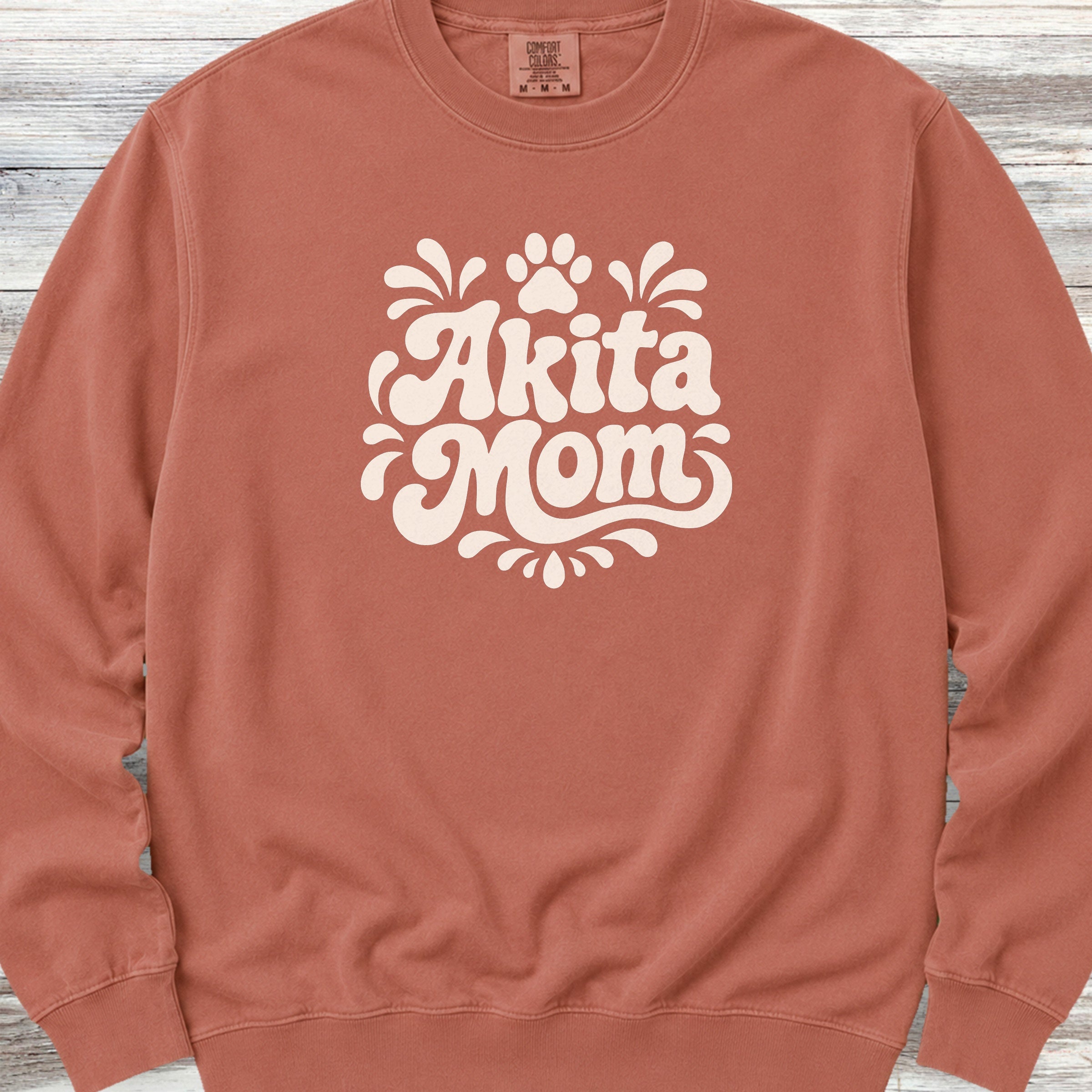 Akita Groovy Mom Sweatshirt - Terracotta