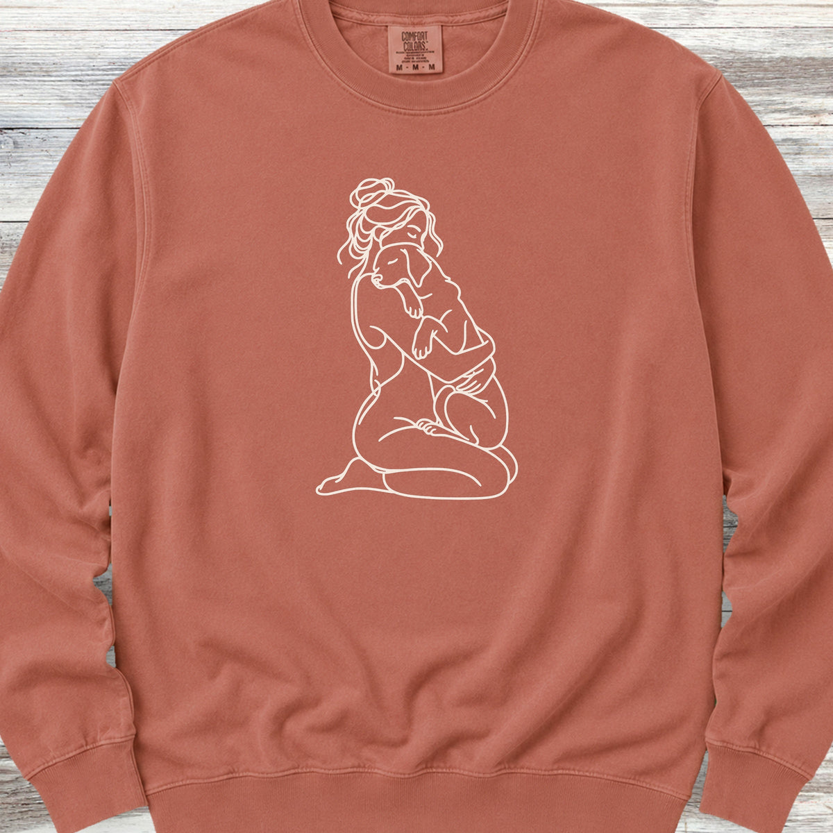 Security Sweatshirt - Terracotta