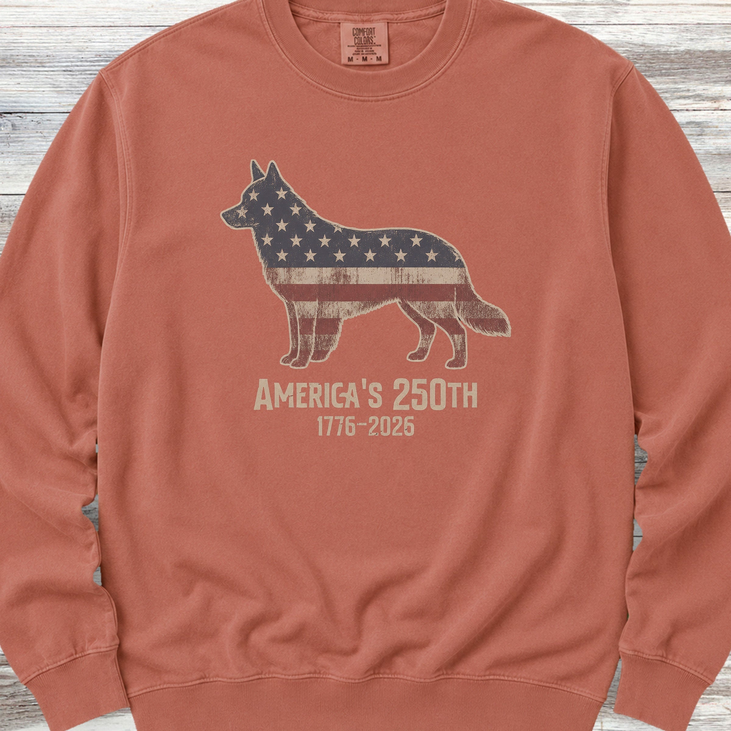 Australian Cattle Dog 250 Sweatshirt - Terracotta
