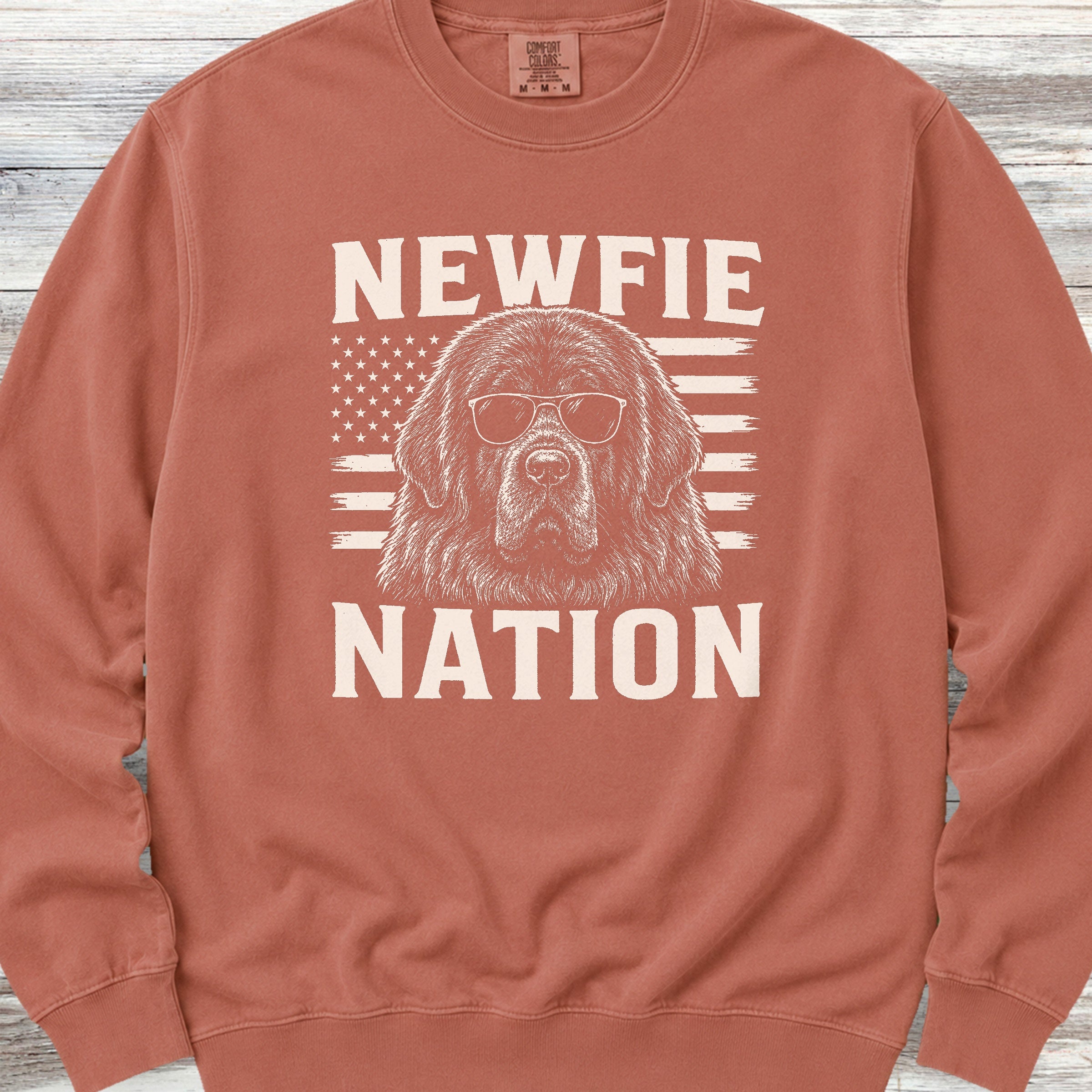 Newfoundland Nation Sweatshirt - Terracotta