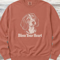 Beagle Bless Your Heart Sweatshirt - Terracotta
