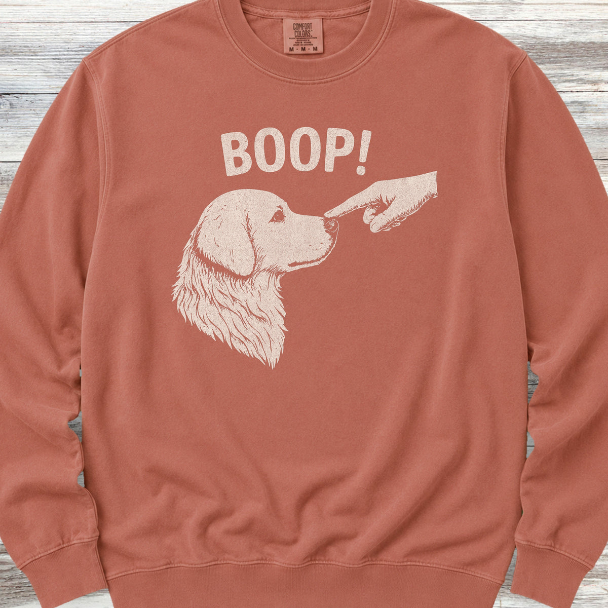 BOOP! Sweatshirt - Terracotta