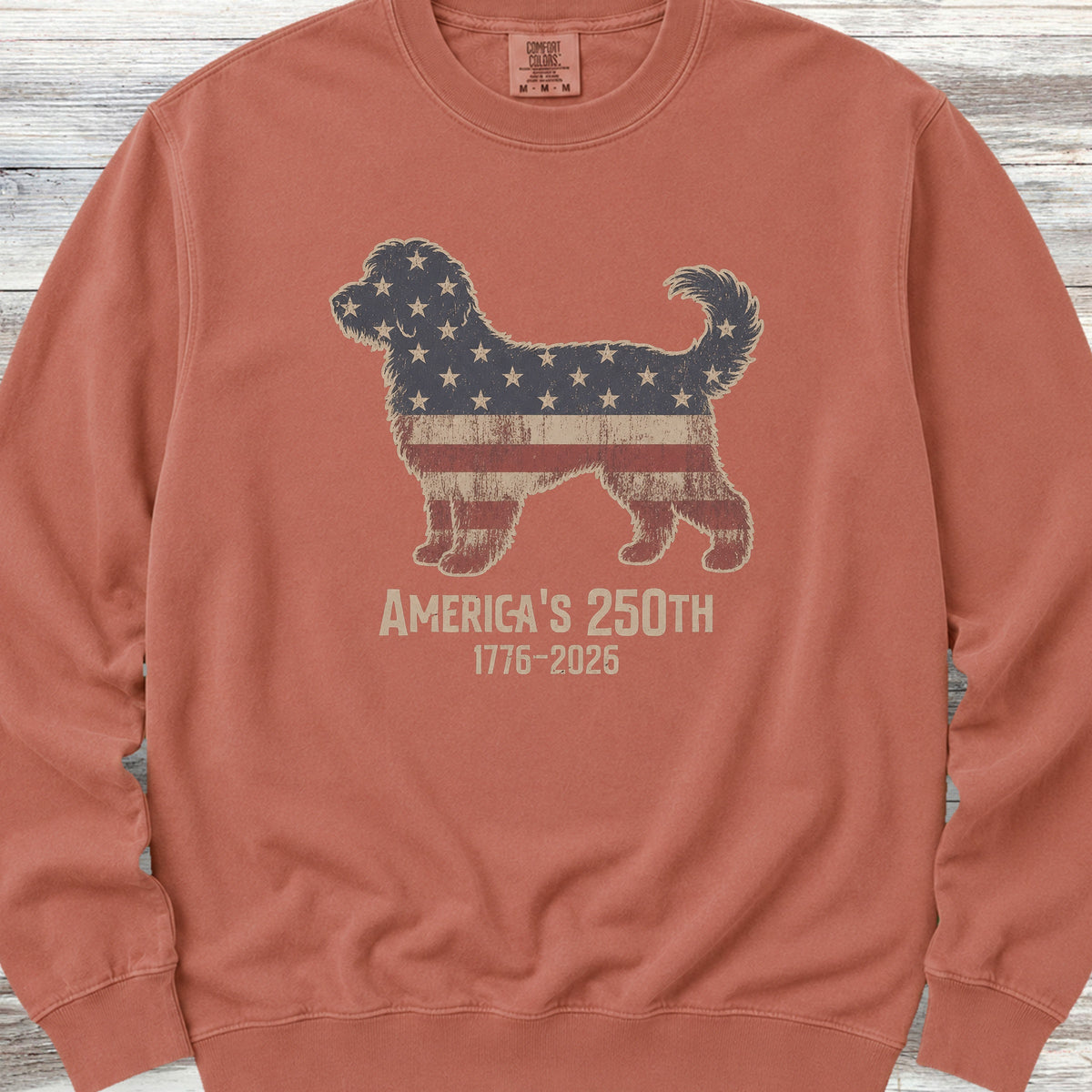 Aussiedoodle 250 Sweatshirt - Terracotta