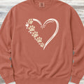 Loyal Heart Sweatshirt - Terracotta