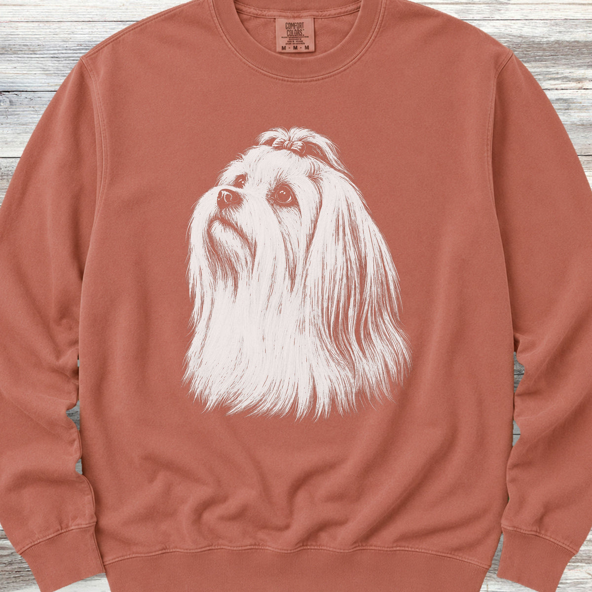 Maltese Loyalty Sweatshirt - Terracotta