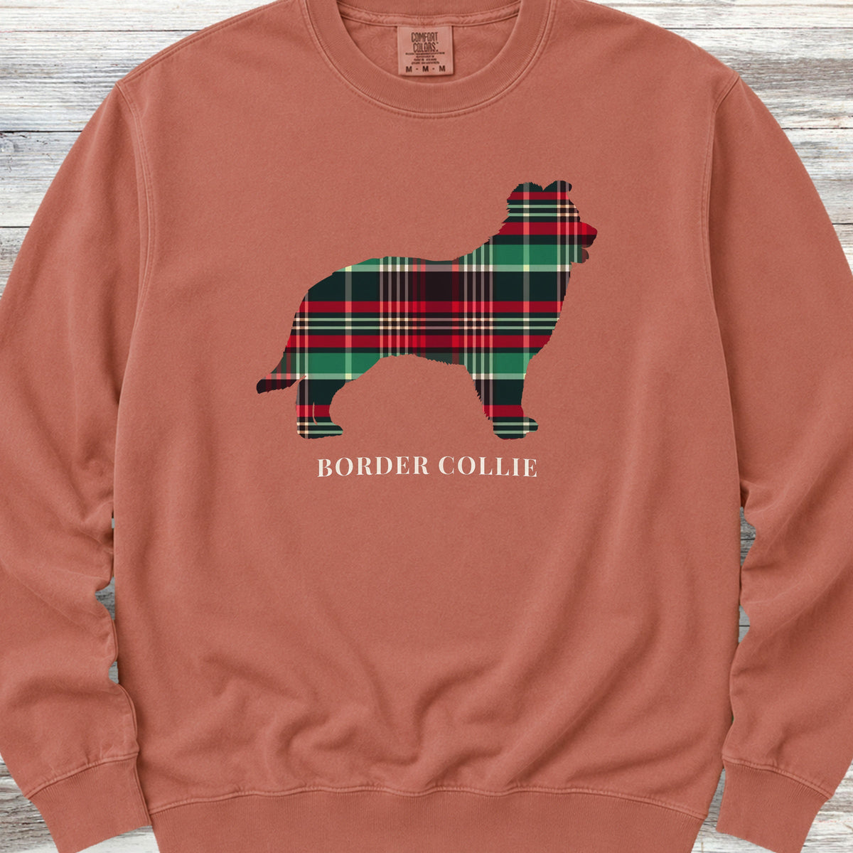 Border Collie Winter 2025 Sweatshirt - Terracotta