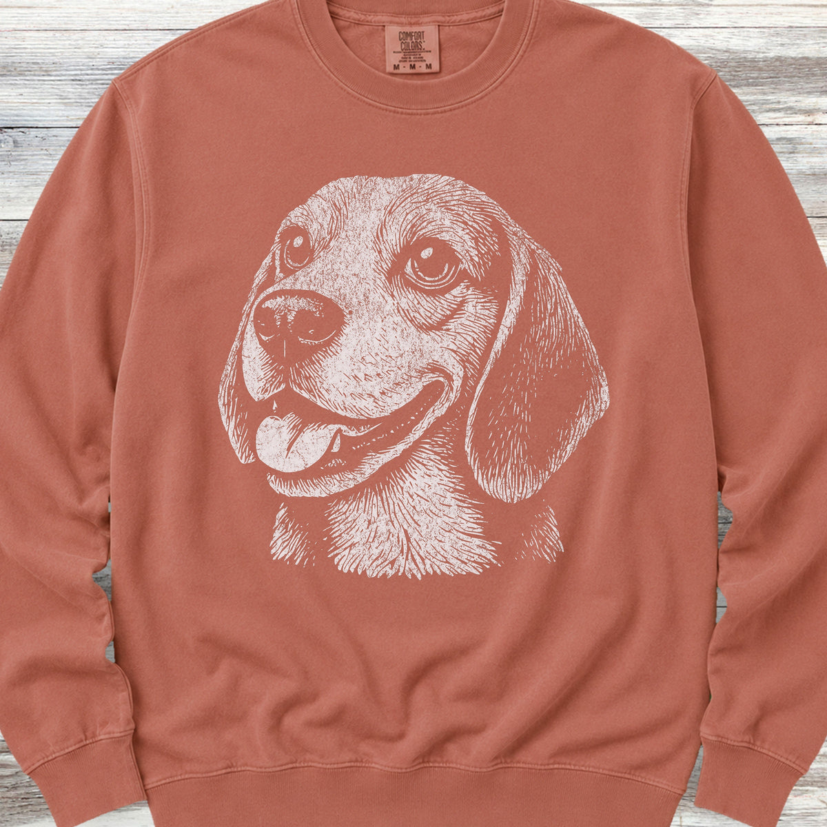 Beagle Sweatshirt - Terracotta