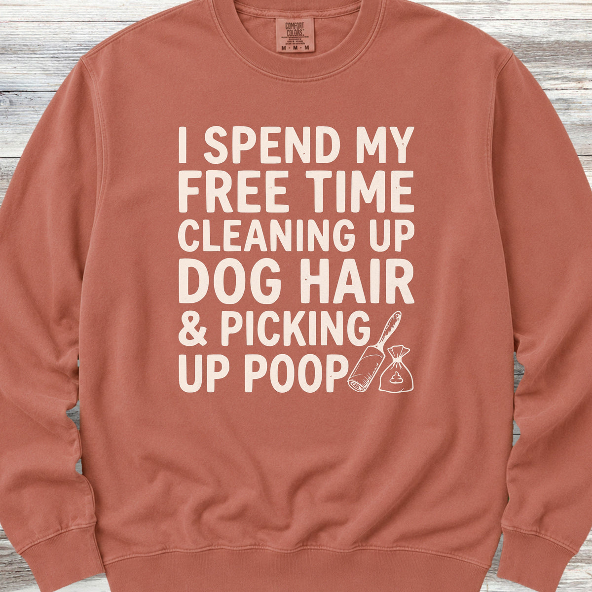 Free Time Sweatshirt - Terracotta