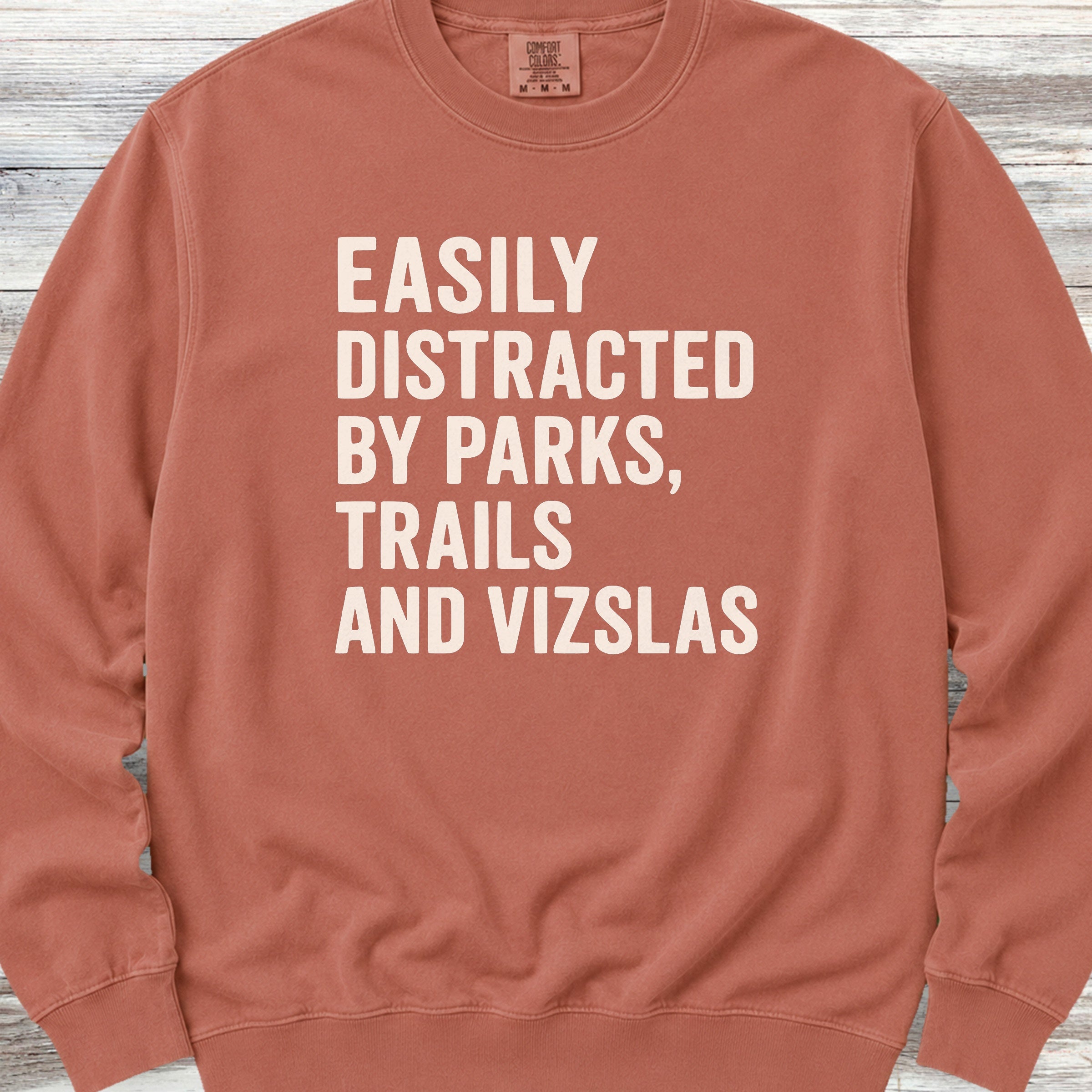 Vizsla Trails Sweatshirt - Terracotta