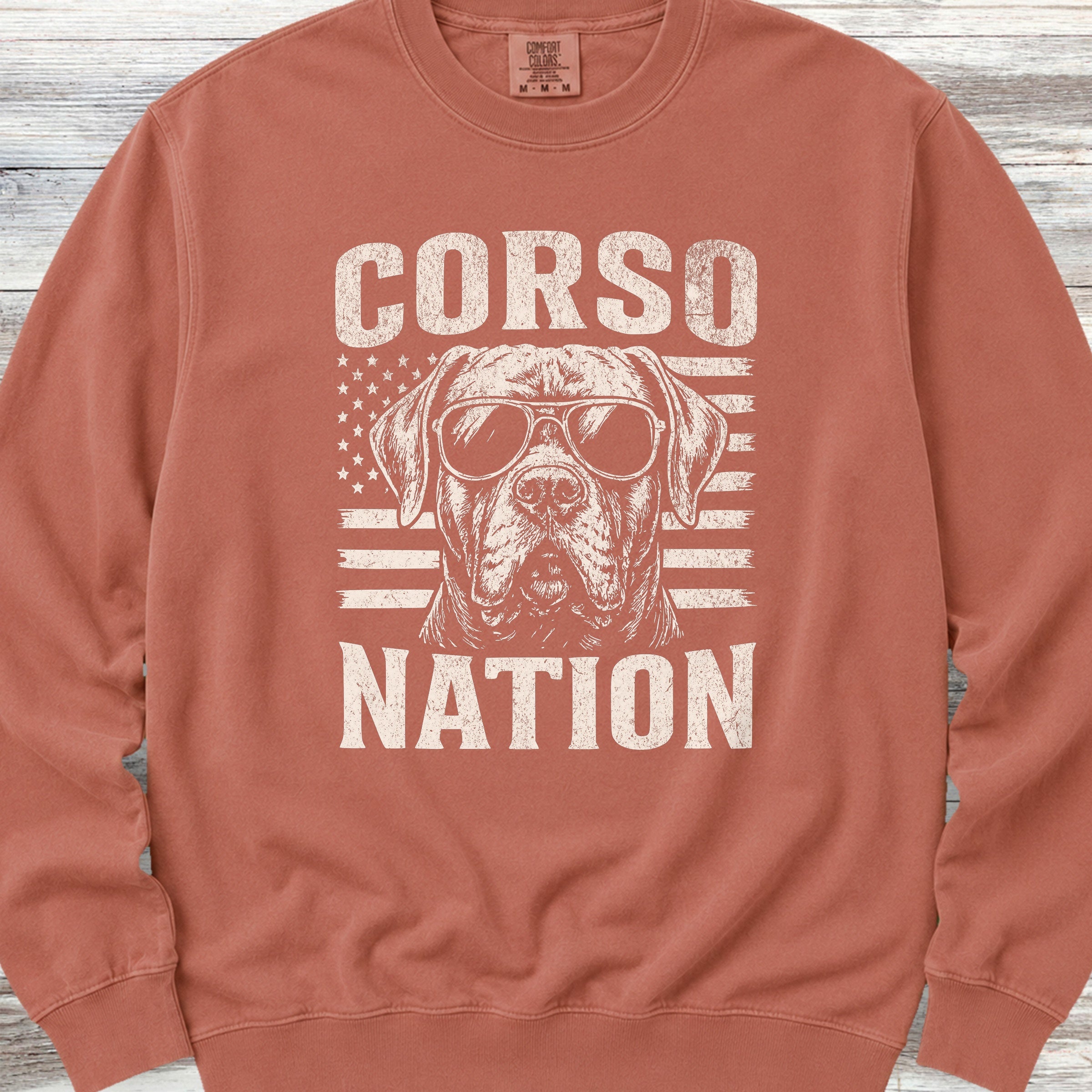 Cane Corso Nation Sweatshirt - Terracotta