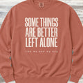 Dog Introvert Sweatshirt - Terracotta