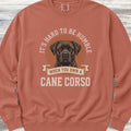 Cane Corso Humble Sweatshirt - Terracotta