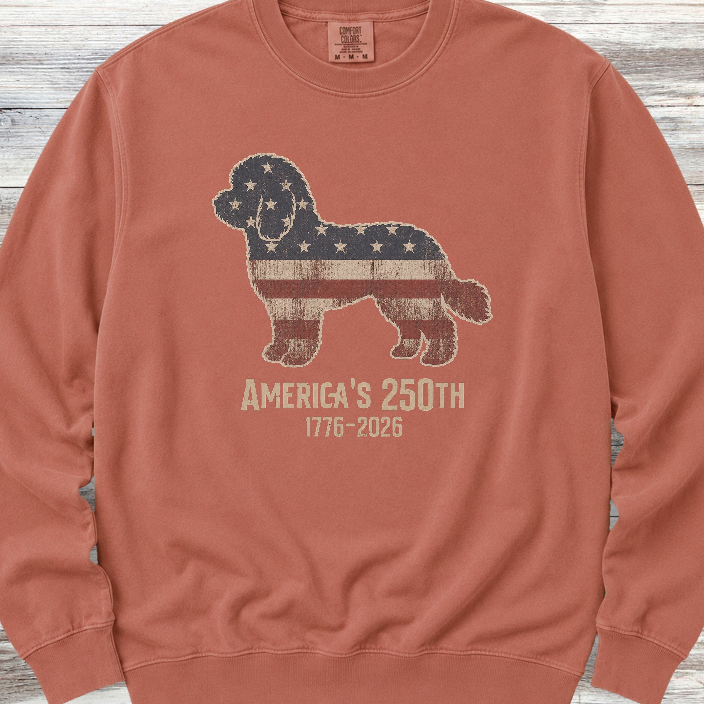 Cockapoo 250 Sweatshirt - Terracotta