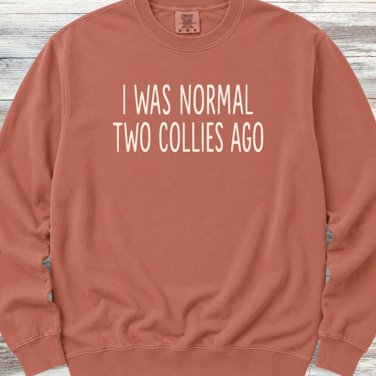 Collie Normal Sweatshirt - Terracotta