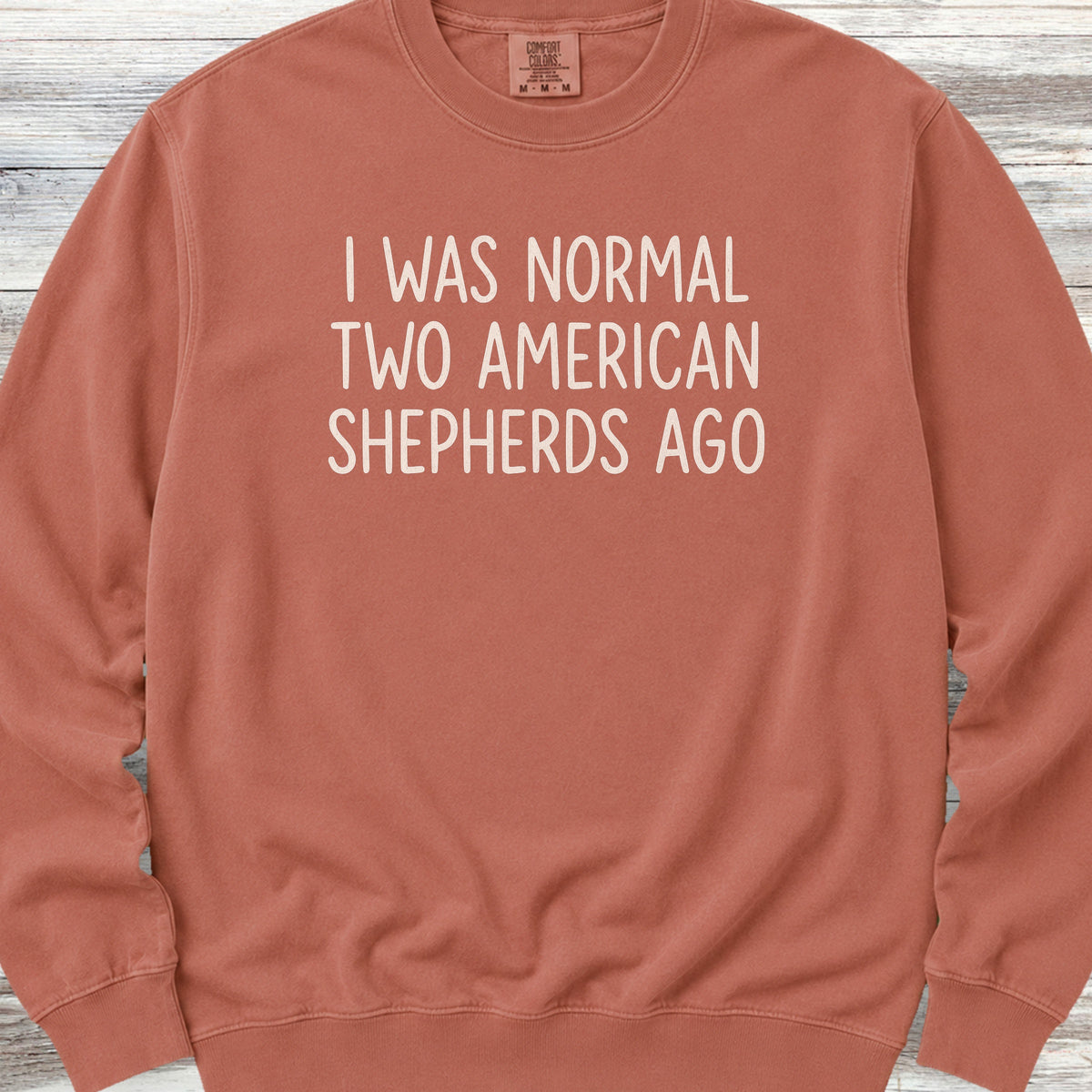American Shepherd Normal Sweatshirt - Terracotta