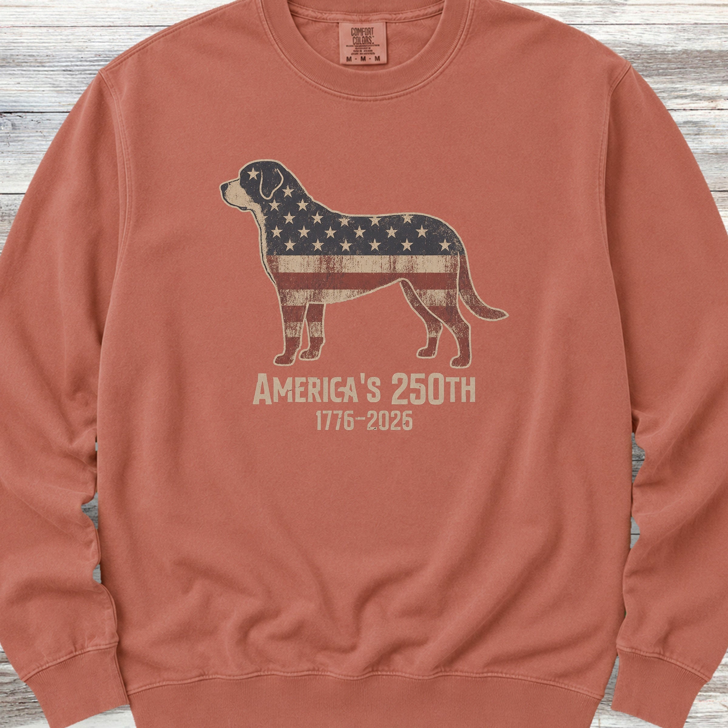 Swiss Mountain Dog 250 Sweatshirt - Terracotta