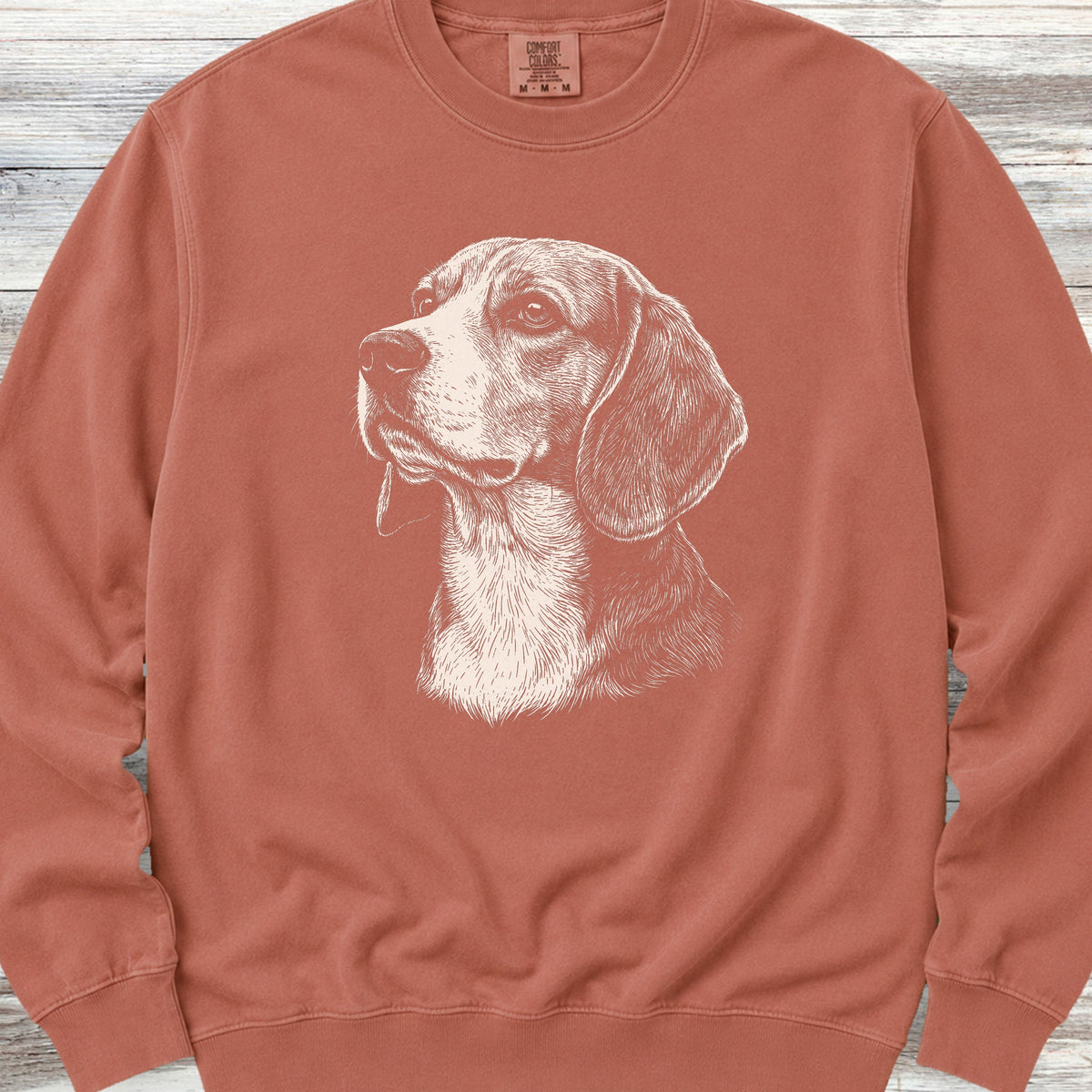Beagle Loyalty Sweatshirt - Terracotta