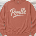 Poodle Team Sweatshirt - Terracotta