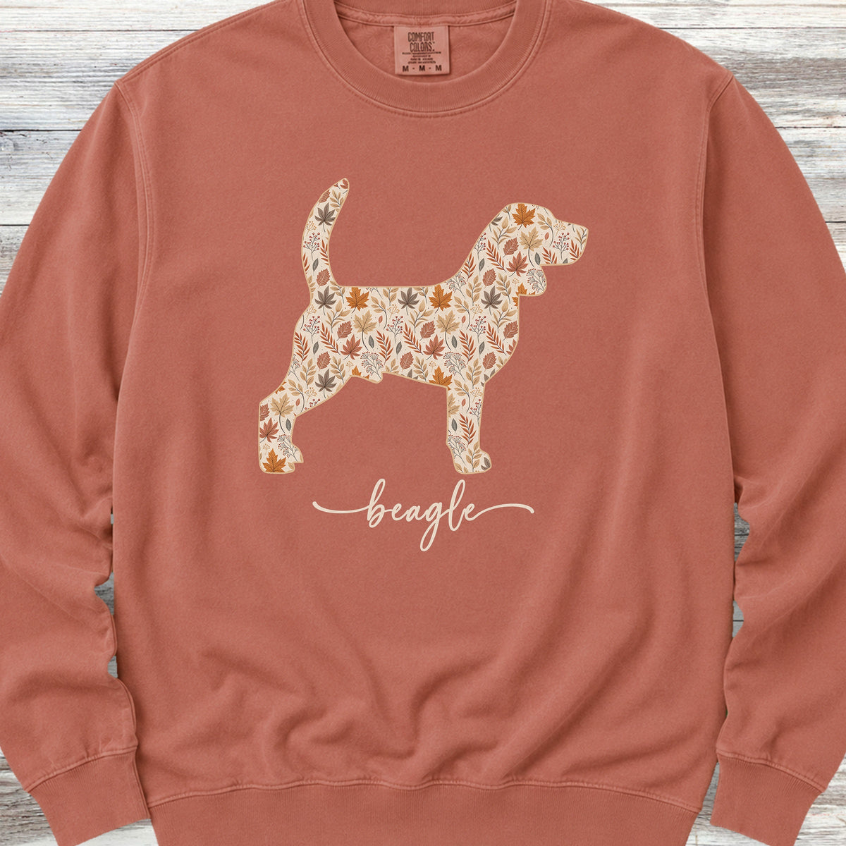 Beagle Fall Sweatshirt - Terracotta