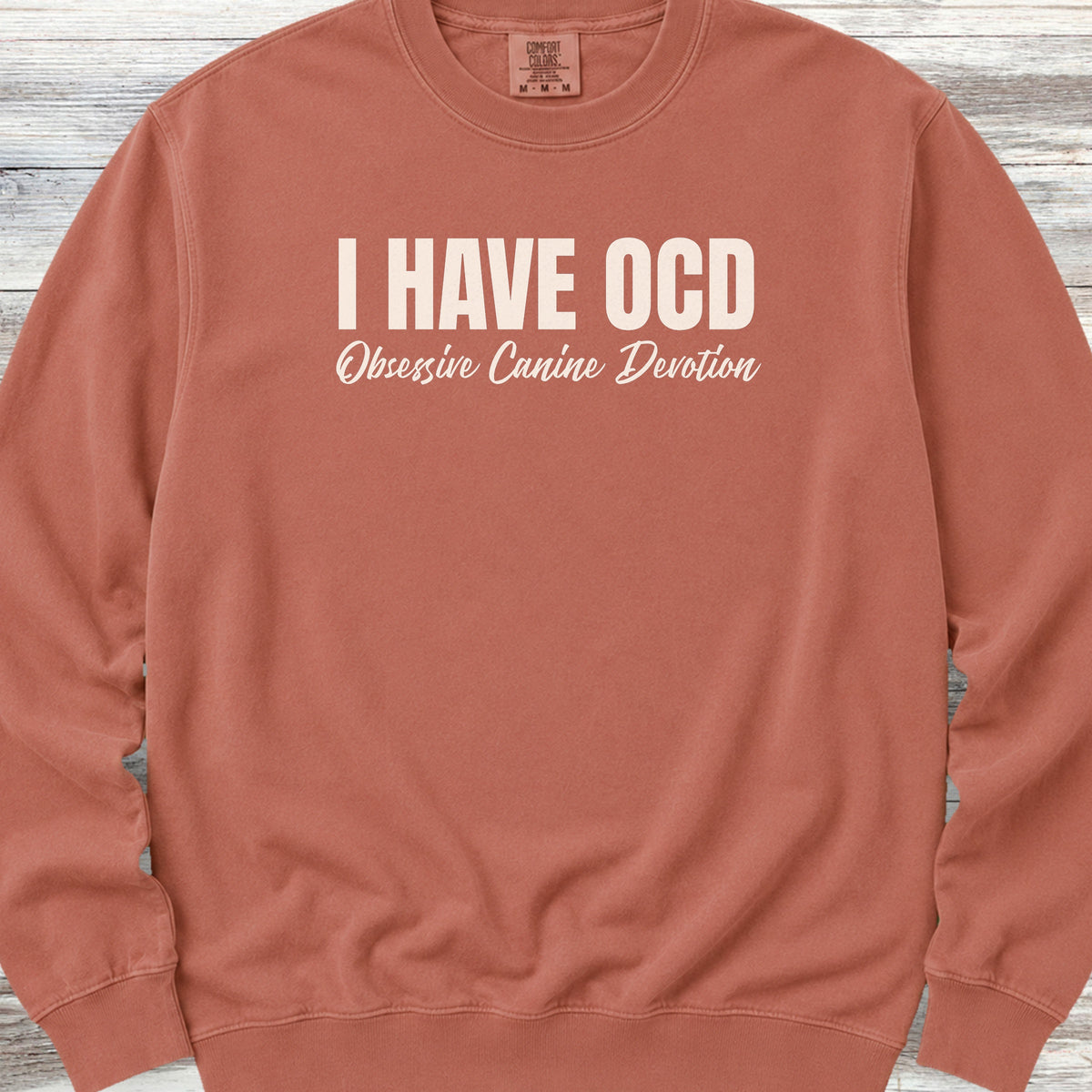 OCD Sweatshirt - Terracotta