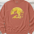 Belgian Tervuren Halloween Moon Sweatshirt - Terracotta
