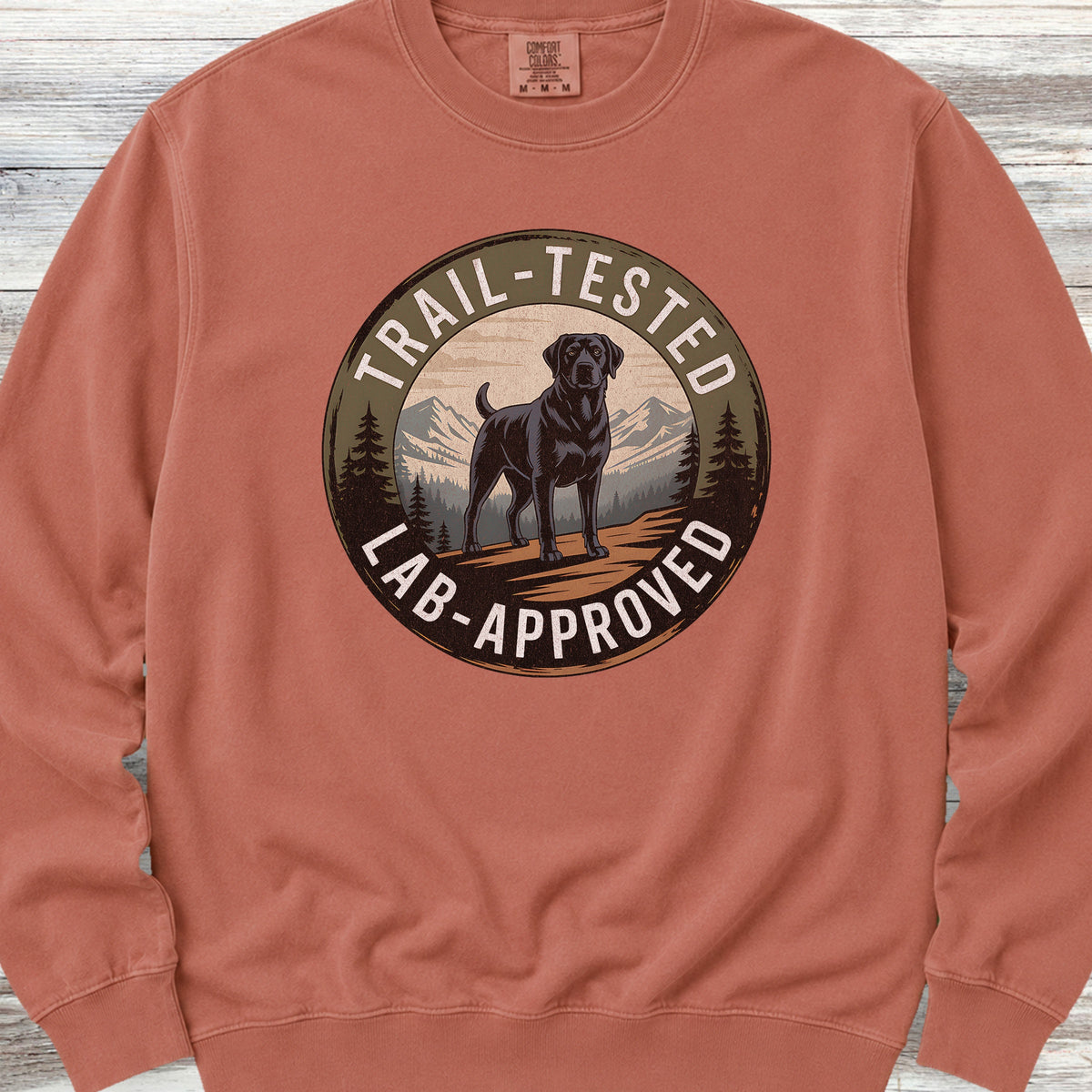 Trail Tested Lab Approved Sweatshirt - Terracotta