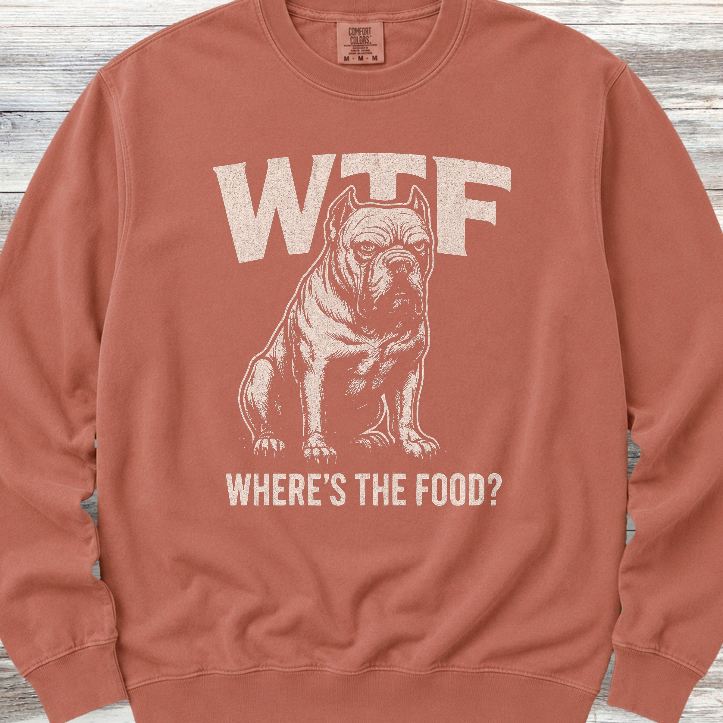 Cane Corso WTF Sweatshirt - Terracotta