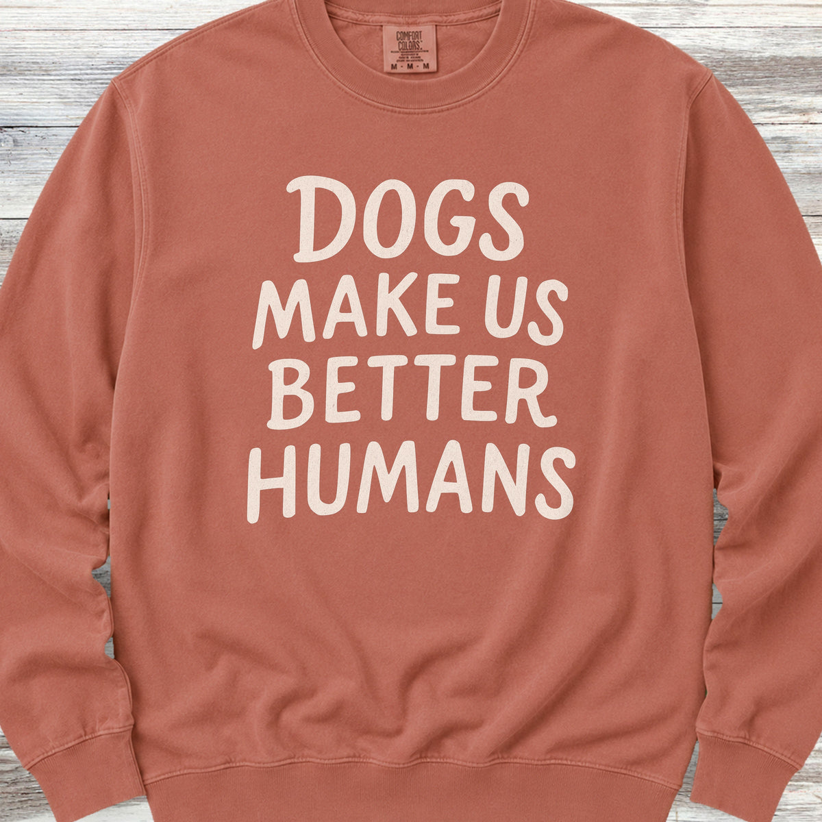 Better Humans Sweatshirt - Terracotta