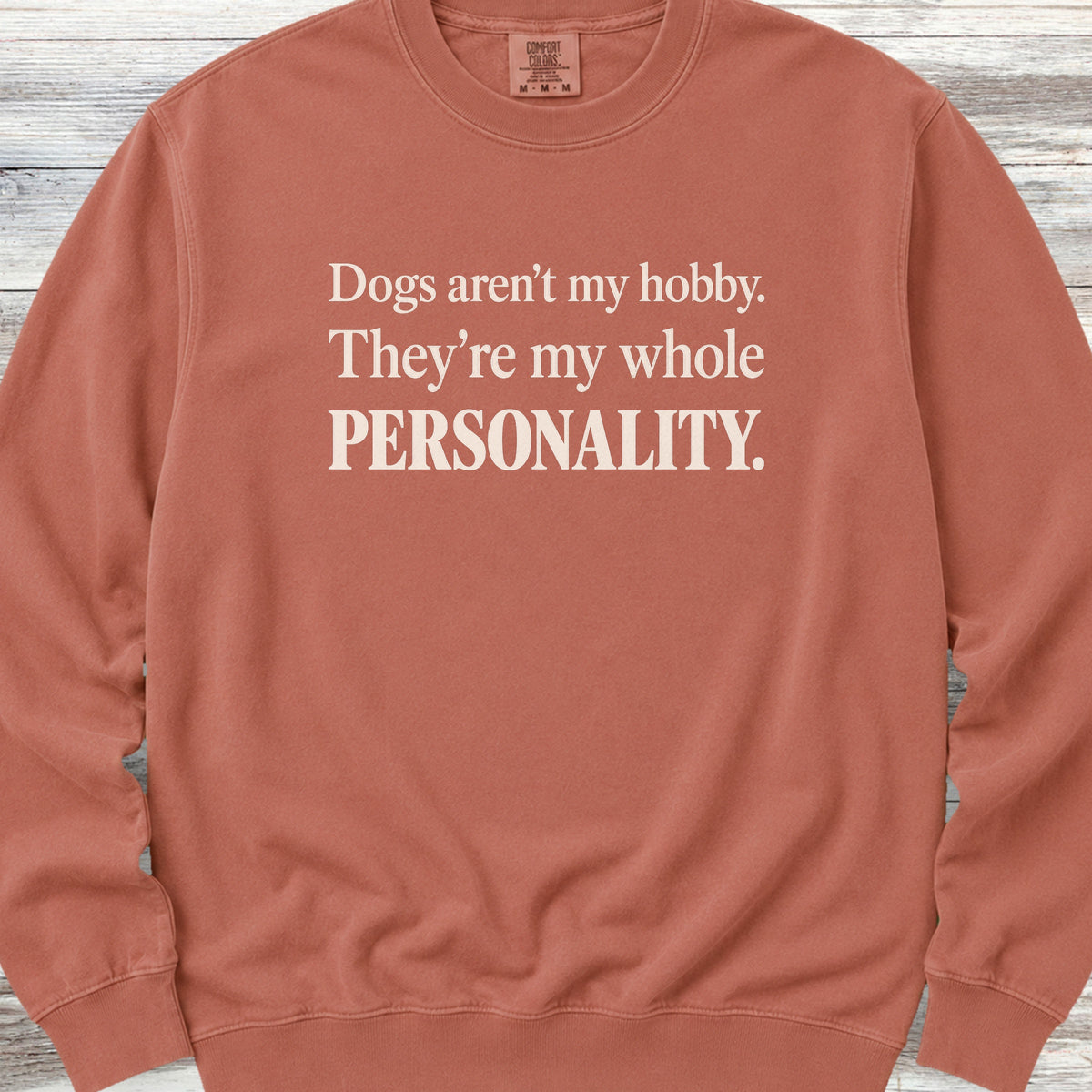 Whole Personality Sweatshirt - Terracotta