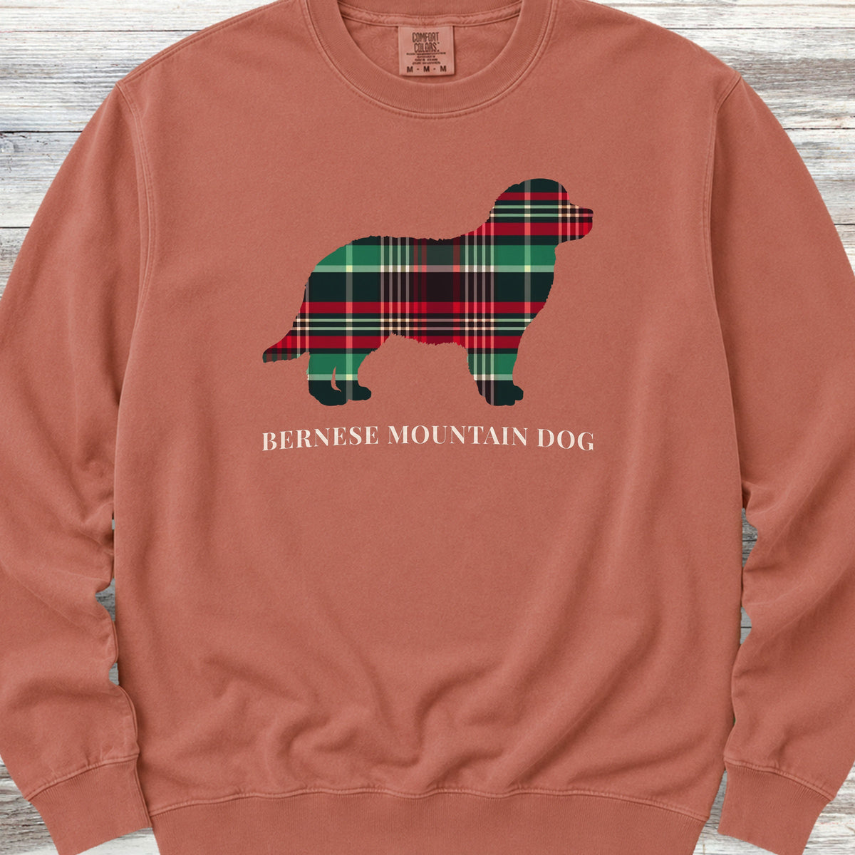 Bernese Mountain Dog Winter 2025 Sweatshirt - Terracotta